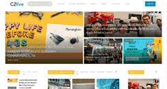 Desktop Screenshot of c2live.com