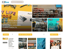 Tablet Screenshot of c2live.com
